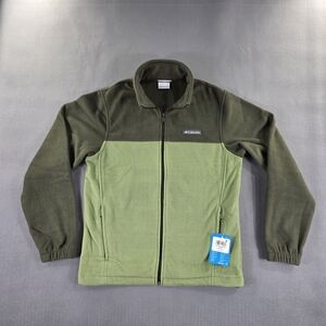 Columbia Men's Olive and Sage Fleece Jacket